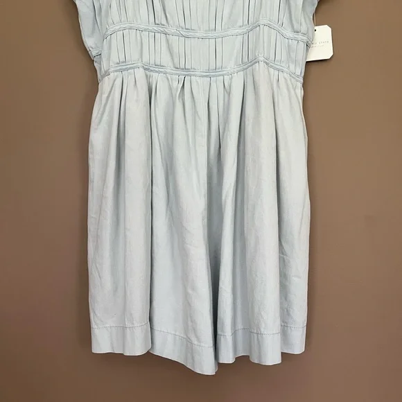 {Altar'd State} Ashley Light Denim Romper - Womens Large - NWT - Picture 4 of 12